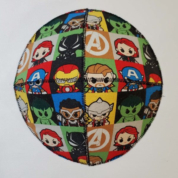 Kawaii Superhero Saucer Style Kippah
