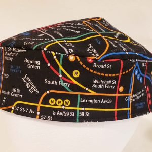 Subway Map Original Style Kippah