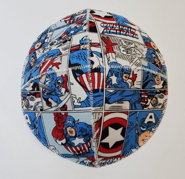 Superhero Comics Saucer Style Kippah - Image 2