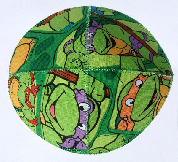Green Ninja Turtle Saucer Style Kippah