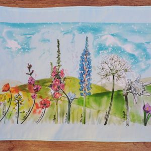 Wildflowers of Israel Challah Cover